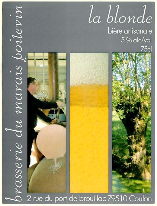 Etiquette BRASSERIE DU MARAIS POITEVIN 03