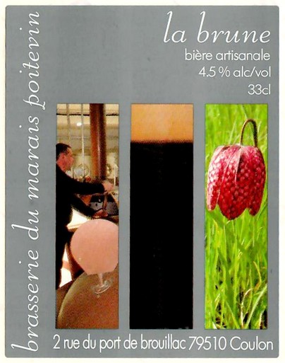 Etiquette BRASSERIE DU MARAIS POITEVIN 05