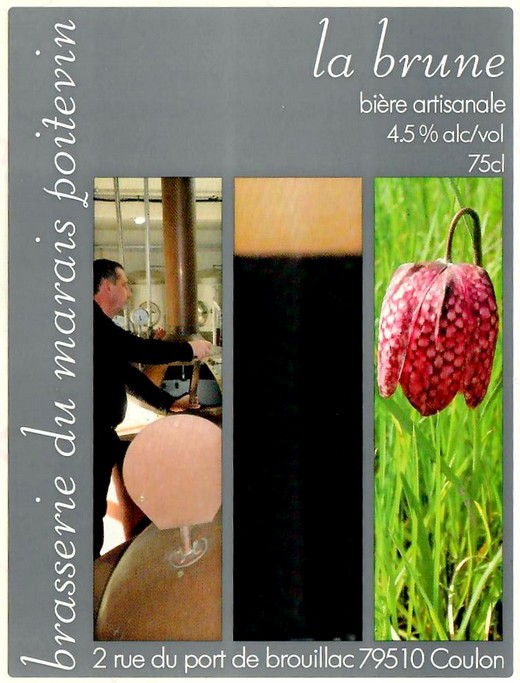 Etiquette BRASSERIE DU MARAIS POITEVIN 06