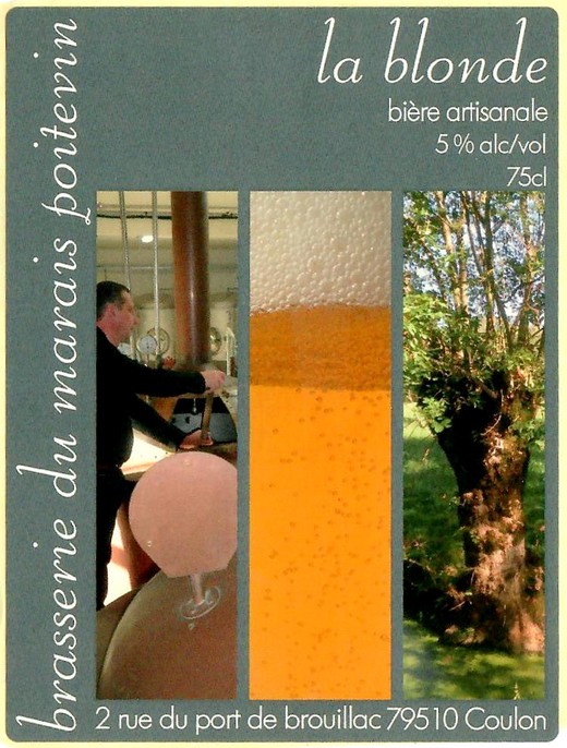 Etiquette BRASSERIE DU MARAIS POITEVIN 10