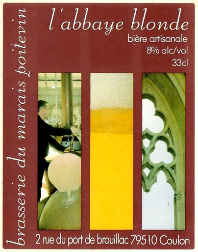 Etiquette BRASSERIE DU MARAIS POITEVIN 12