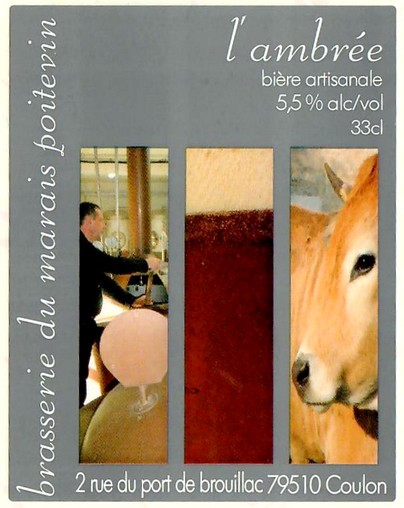 Etiquette BRASSERIE DU MARAIS POITEVIN 16