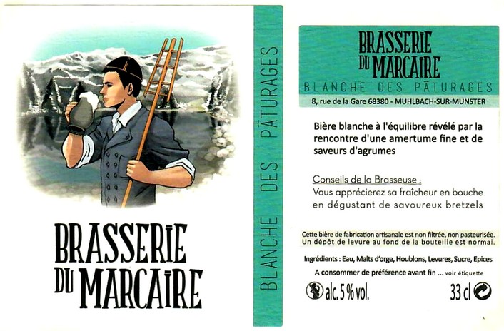 etiquette BRASSERIE DU MARCAIRE 02