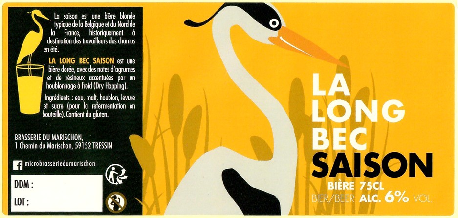 Etiquette BRASSERIE DU MARISCHON 01