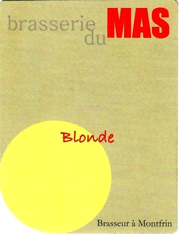 etiquette BRASSERIE DU MAS 01