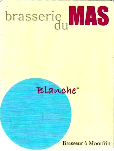 etiquette BRASSERIE DU MAS 03