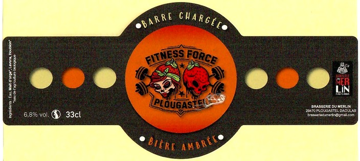 Etiquette BRASSERIE DU MERLIN 12