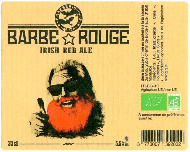 Etiquette BRASSERIE DU MIDI 04