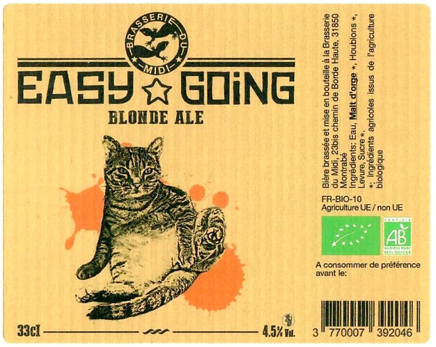 Etiquette BRASSERIE DU MIDI 06