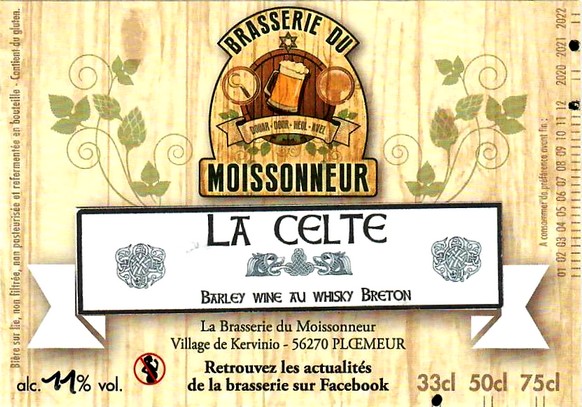 etiquette BRASSERIE DU MOISSONNEUR 08