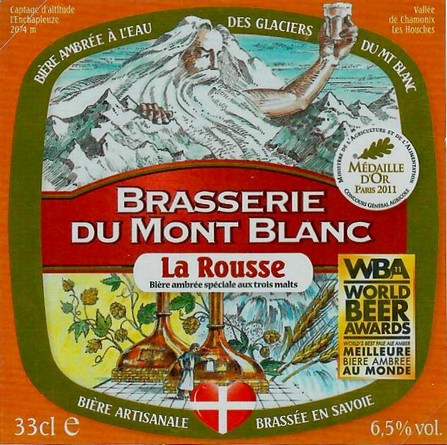 Etiquette BRASSERIE DU MONT BLANC 06