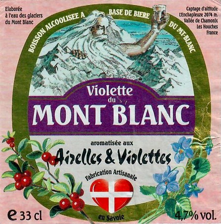 Etiquette BRASSERIE DU MONT BLANC 07