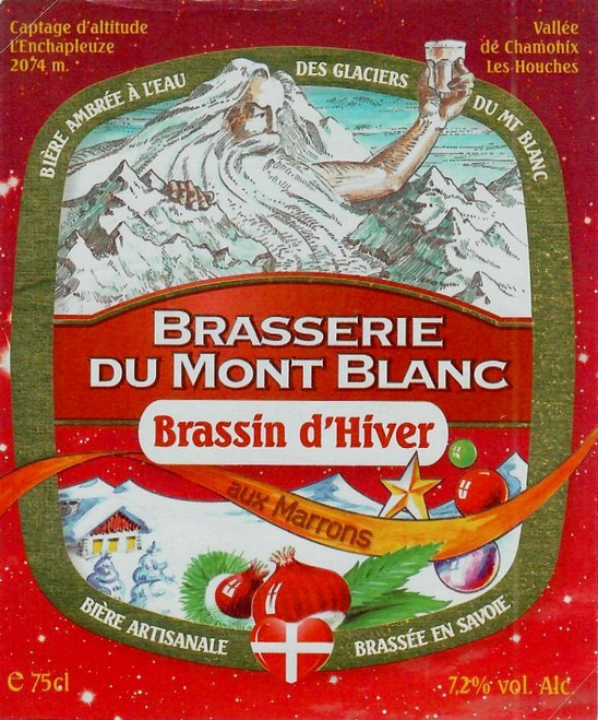Etiquette BRASSERIE DU MONT BLANC 08