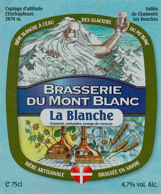 Etiquette BRASSERIE DU MONT BLANC 09