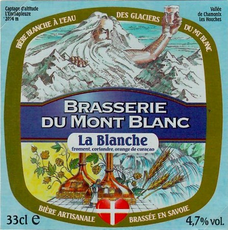 Etiquette BRASSERIE DU MONT BLANC 14