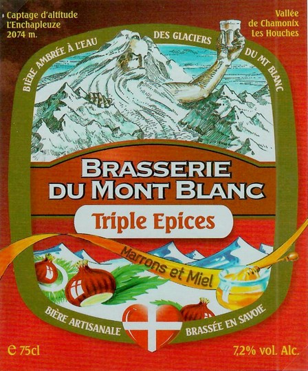 Etiquette BRASSERIE DU MONT BLANC 19
