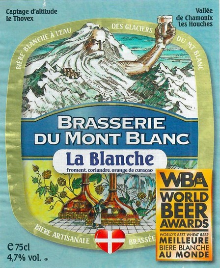 Etiquette BRASSERIE DU MONT BLANC 31