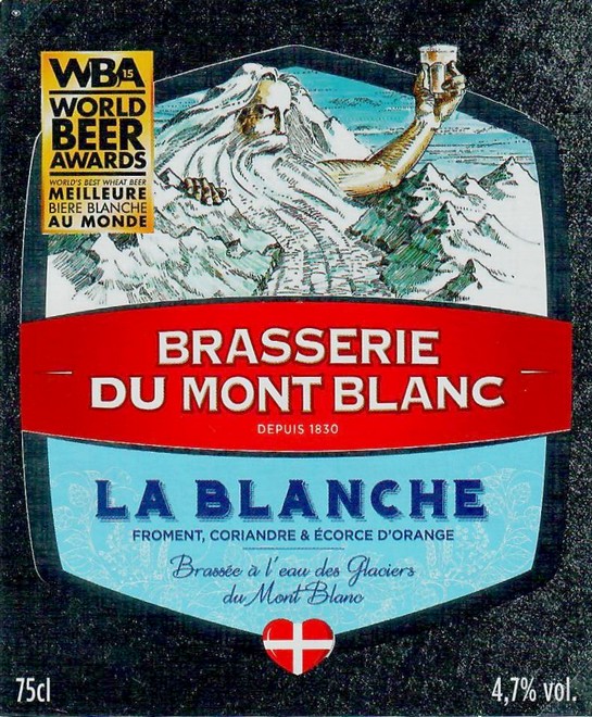 Etiquette BRASSERIE DU MONT BLANC 34