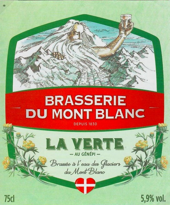 Etiquette BRASSERIE DU MONT BLANC 36