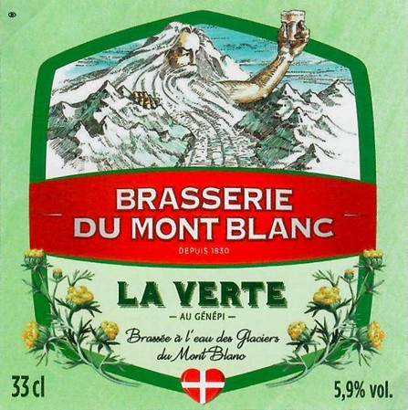 Etiquette BRASSERIE DU MONT BLANC 37