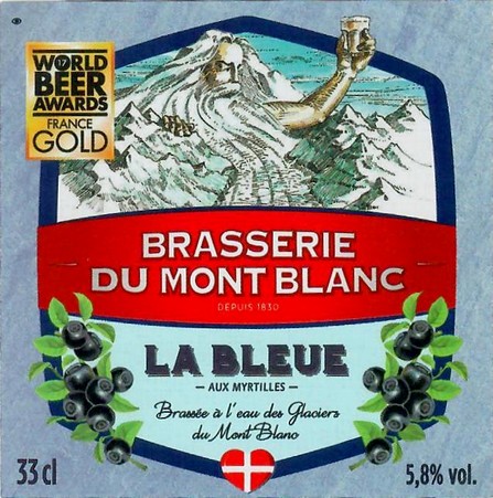 Etiquette BRASSERIE DU MONT BLANC 39