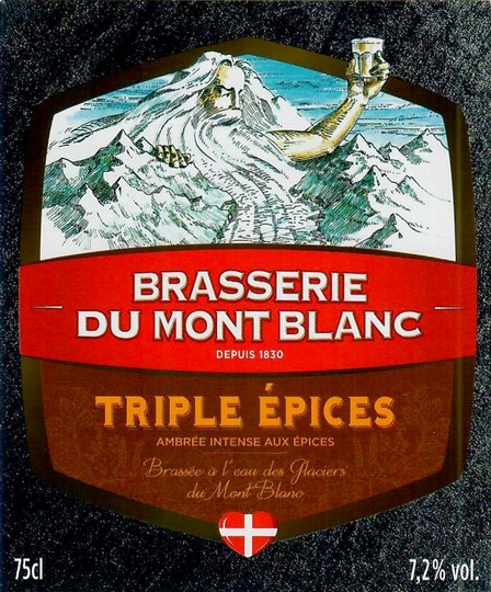 Etiquette BRASSERIE DU MONT BLANC 44