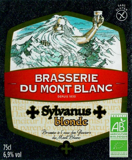 Etiquette BRASSERIE DU MONT BLANC 55