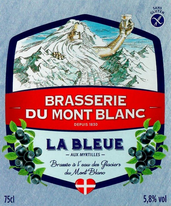 Etiquette BRASSERIE DU MONT BLANC 56