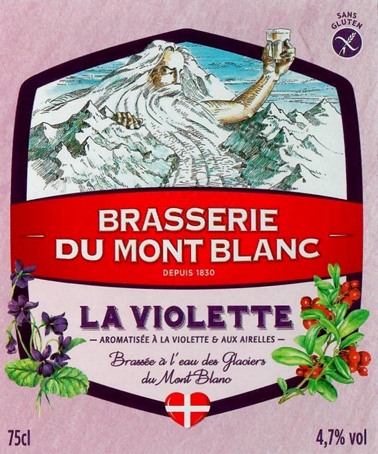 Etiquette BRASSERIE DU MONT BLANC 57