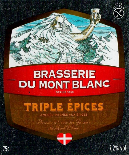 Etiquette BRASSERIE DU MONT BLANC 58