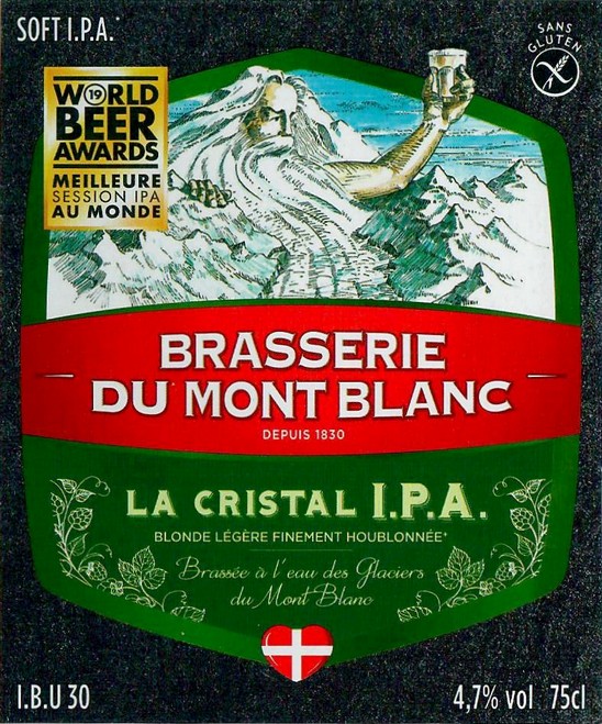 Etiquette BRASSERIE DU MONT BLANC 59