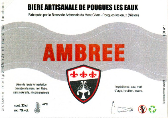 etiquette BRASSERIE DU MONT GIVRE 01