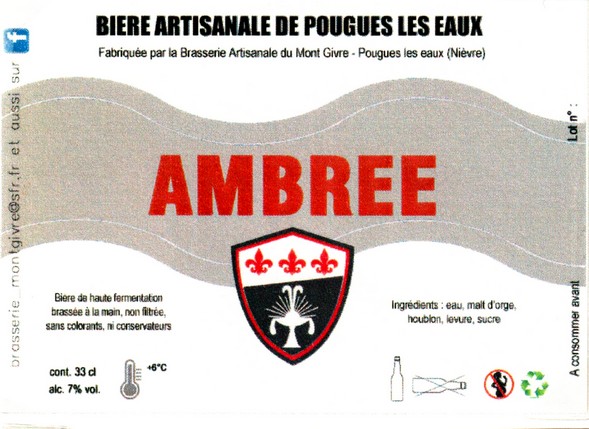 etiquette BRASSERIE DU MONT GIVRE 02