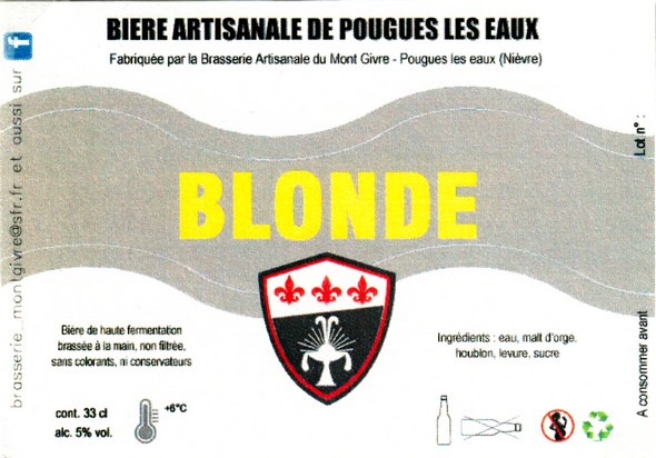 etiquette BRASSERIE DU MONT GIVRE 03