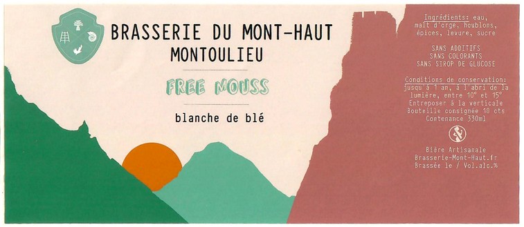 Etiquette BRASSERIE DU MONT HAUT 03