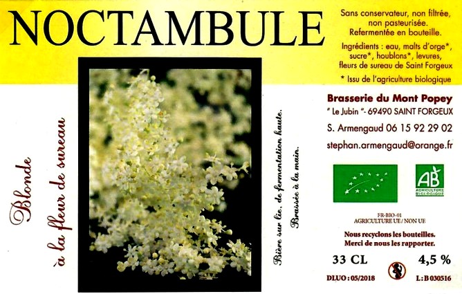 Etiquette BRASSERIE DU MONT POPEY 05