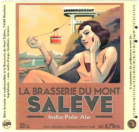 Etiquette BRASSERIE DU MONT SALEVE 01