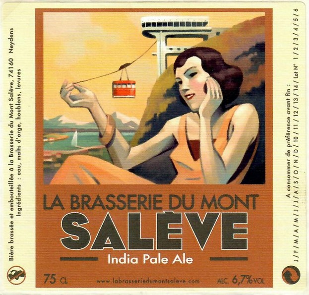 Etiquette BRASSERIE DU MONT SALEVE 11