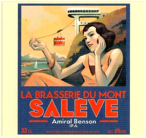 Etiquette BRASSERIE DU MONT SALEVE 21
