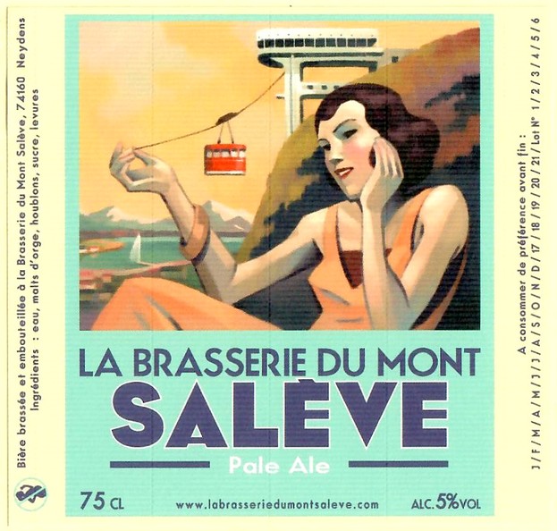 Etiquette BRASSERIE DU MONT SALEVE 25