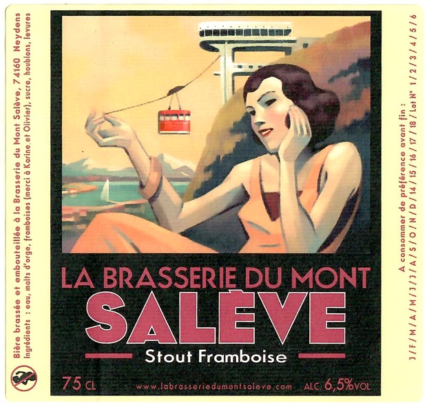 Etiquette BRASSERIE DU MONT SALEVE 37