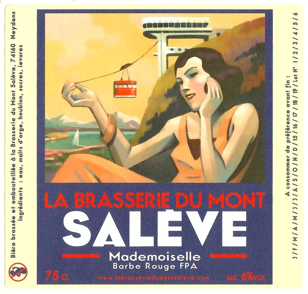 Etiquette BRASSERIE DU MONT SALEVE 38