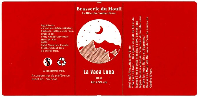 Etiquette BRASSERIE DU MOULI 01