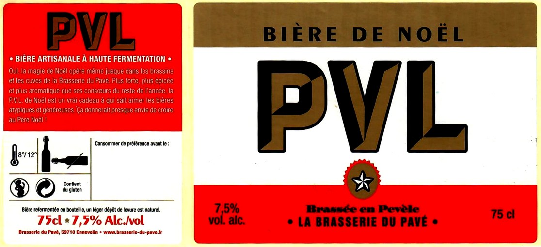 etiquette BRASSERIE DU PAVE 03