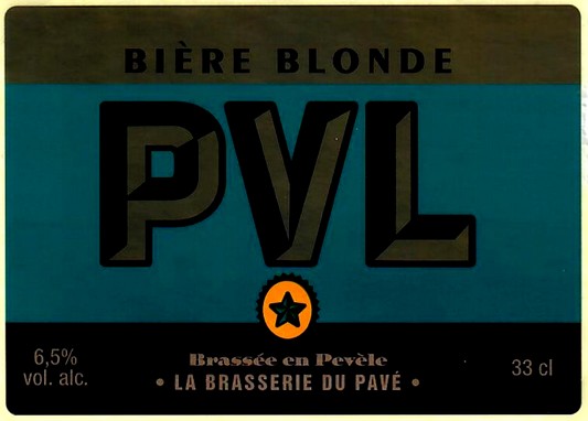 etiquette BRASSERIE DU PAVE 19