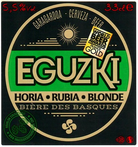 etiquette BRASSERIE DU PAYS BASQUE 06