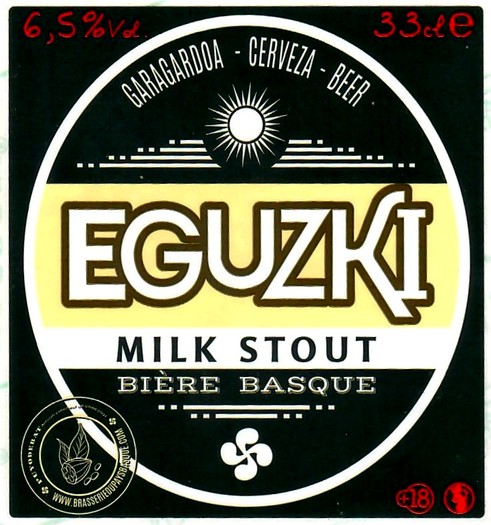 Etiquette BRASSERIE DU PAYS BASQUE 11