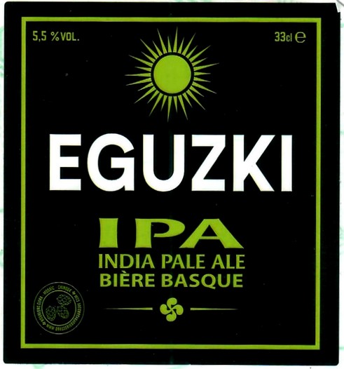 Etiquette BRASSERIE DU PAYS BASQUE 15