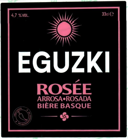 Etiquette BRASSERIE DU PAYS BASQUE 17