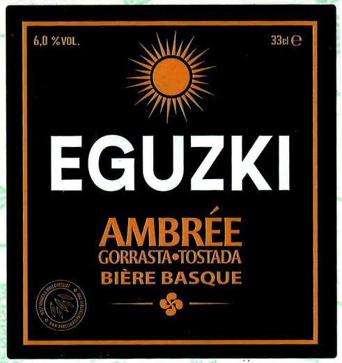 Etiquette BRASSERIE DU PAYS BASQUE 18